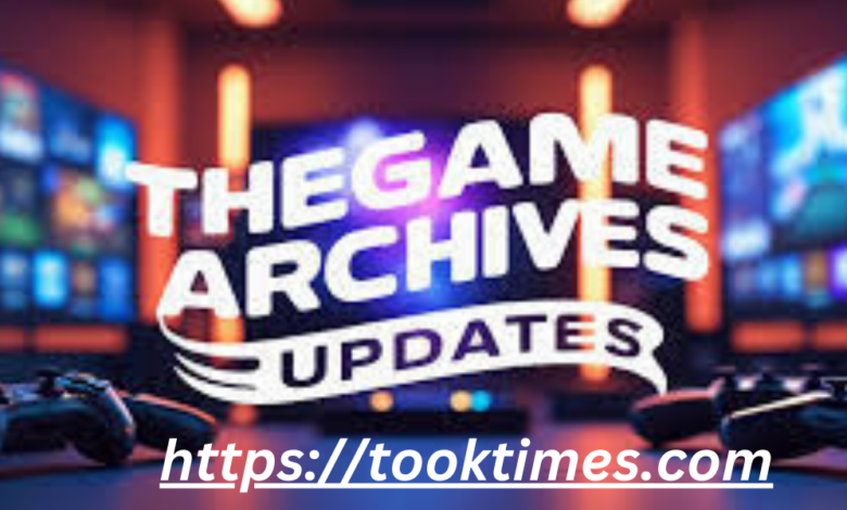 Updates to The Game Archives